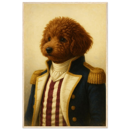Royal Pet Portrait – Framed Print - Masterpiece Print