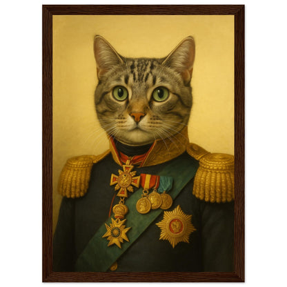 Royal Pet Portrait – Framed Print - Masterpiece Print