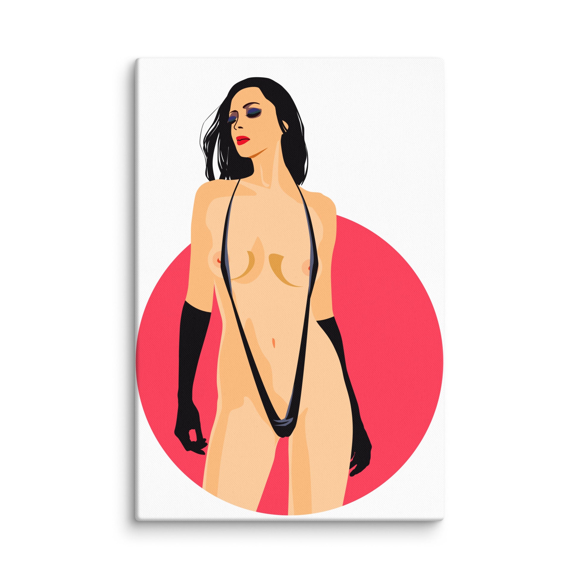 Seductive Allure Extra Large Canvas 40″×60″ - Masterpiece Print