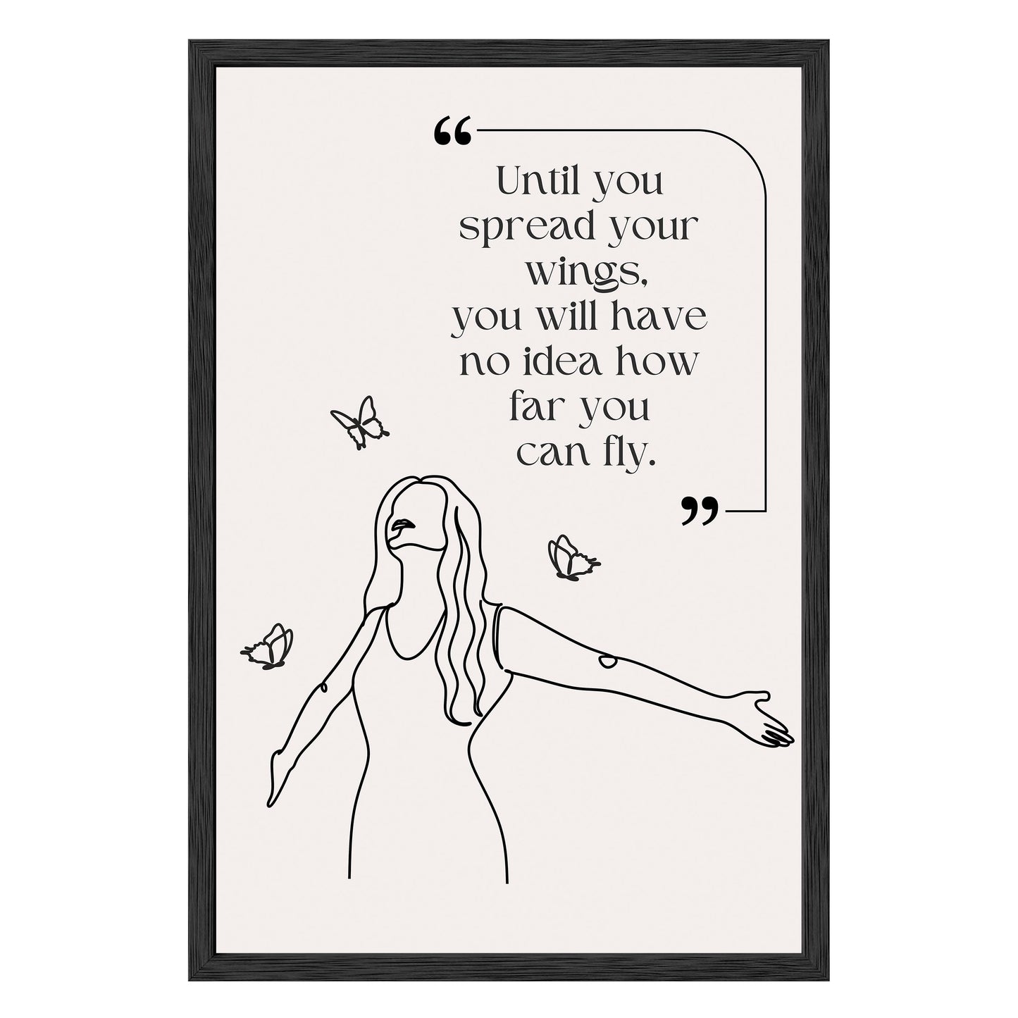 Spread Your Wings Framed Print - Masterpiece Print