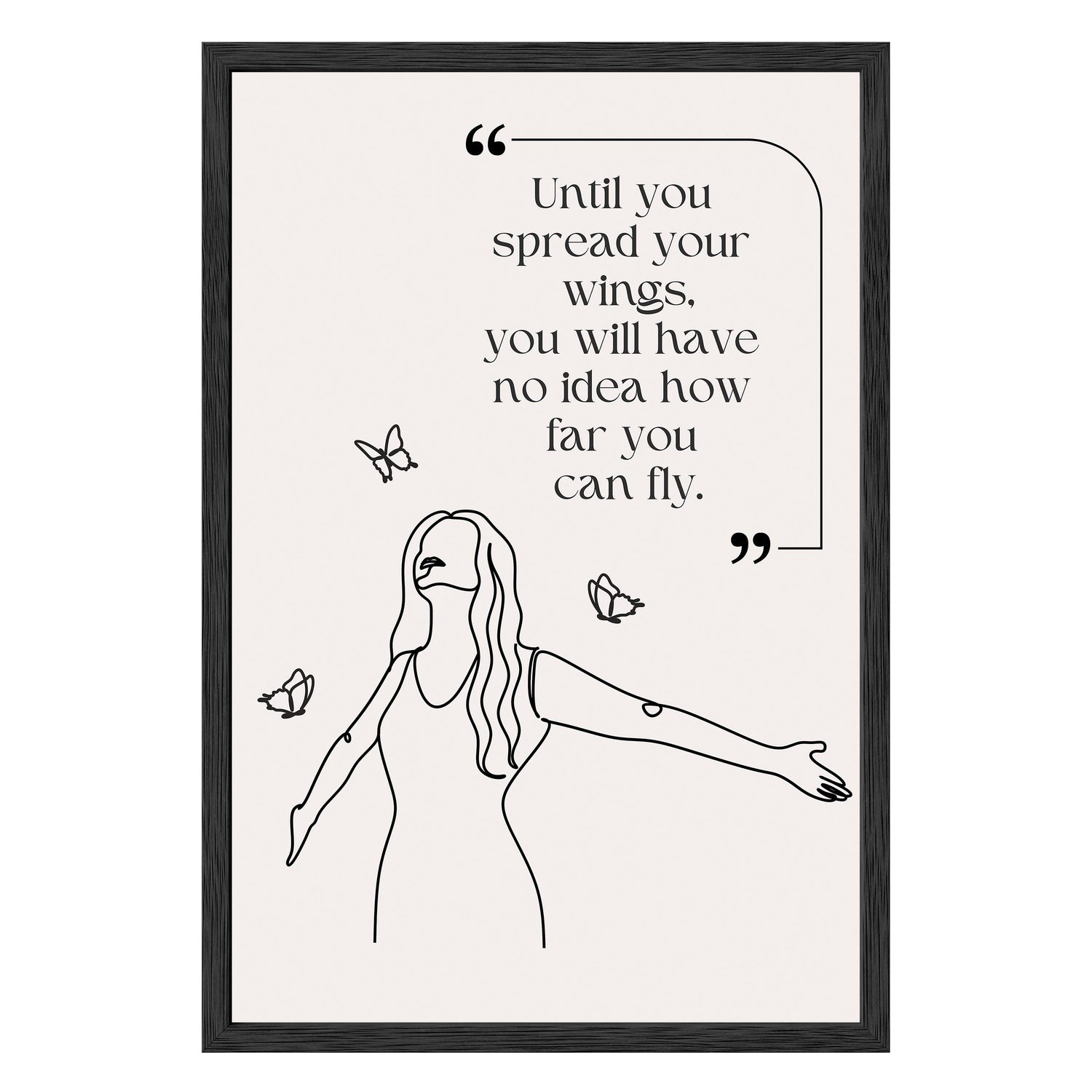 Spread Your Wings Framed Print - Masterpiece Print