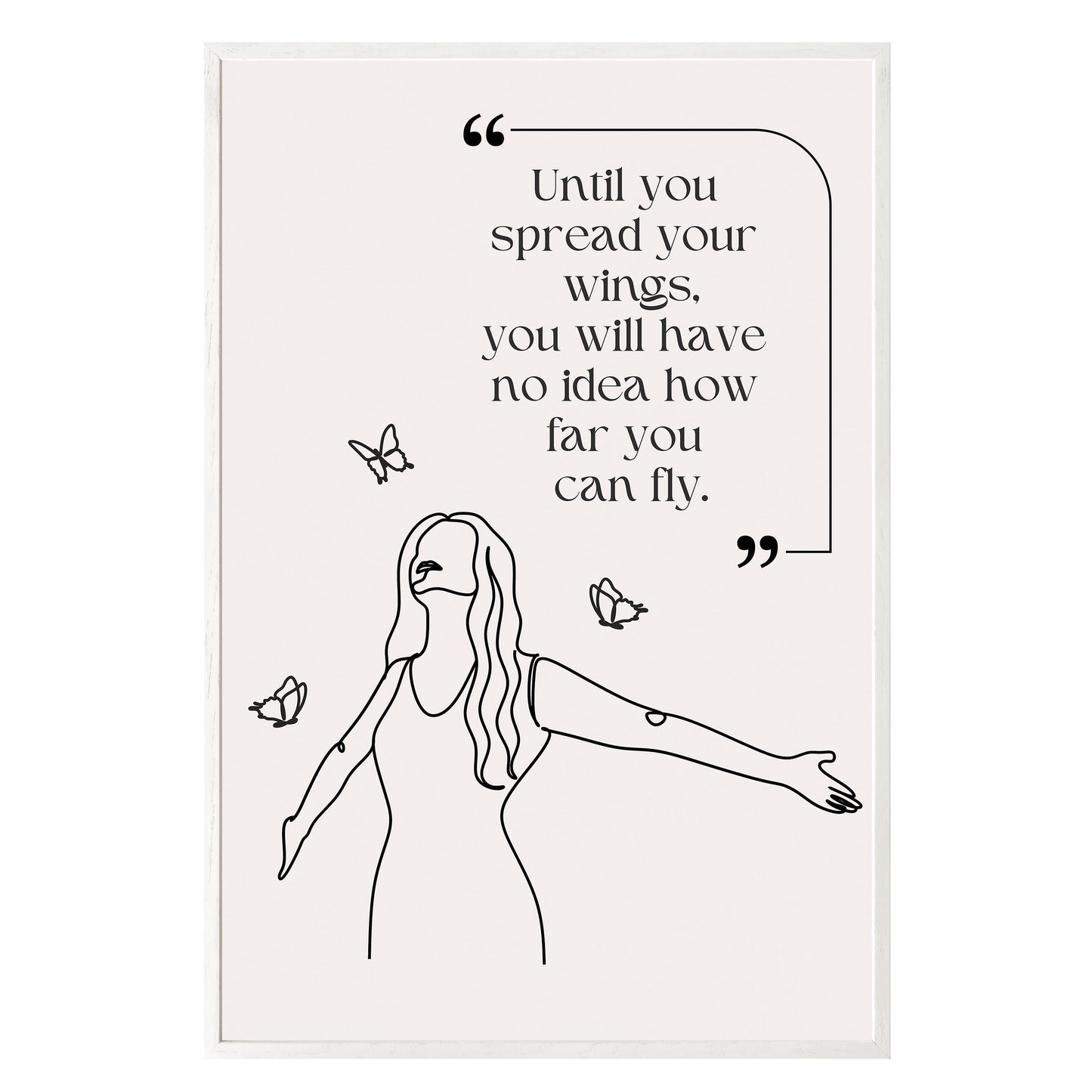 Spread Your Wings Framed Print - Masterpiece Print