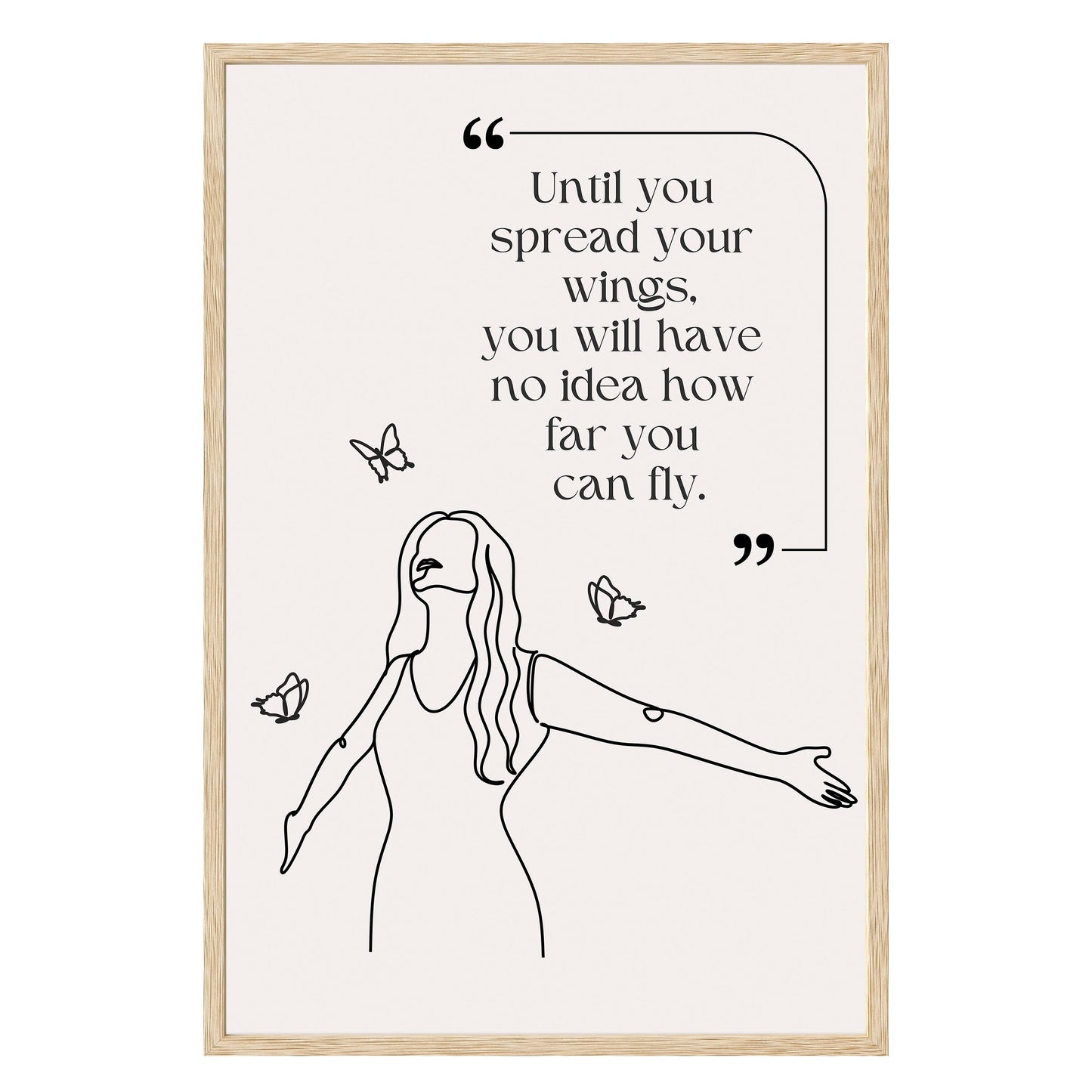 Spread Your Wings Framed Print - Masterpiece Print