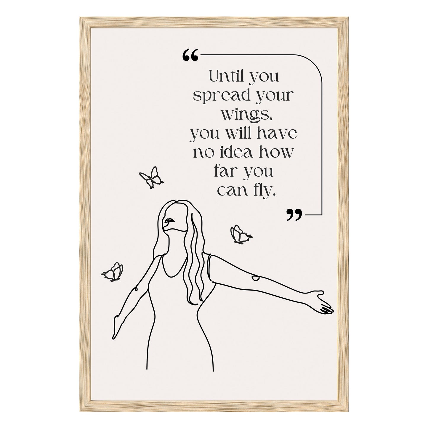 Spread Your Wings Framed Print - Masterpiece Print