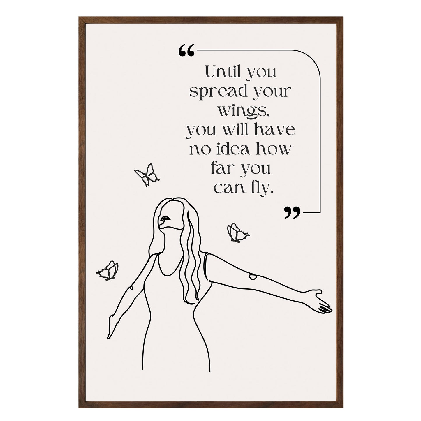 Spread Your Wings Framed Print - Masterpiece Print