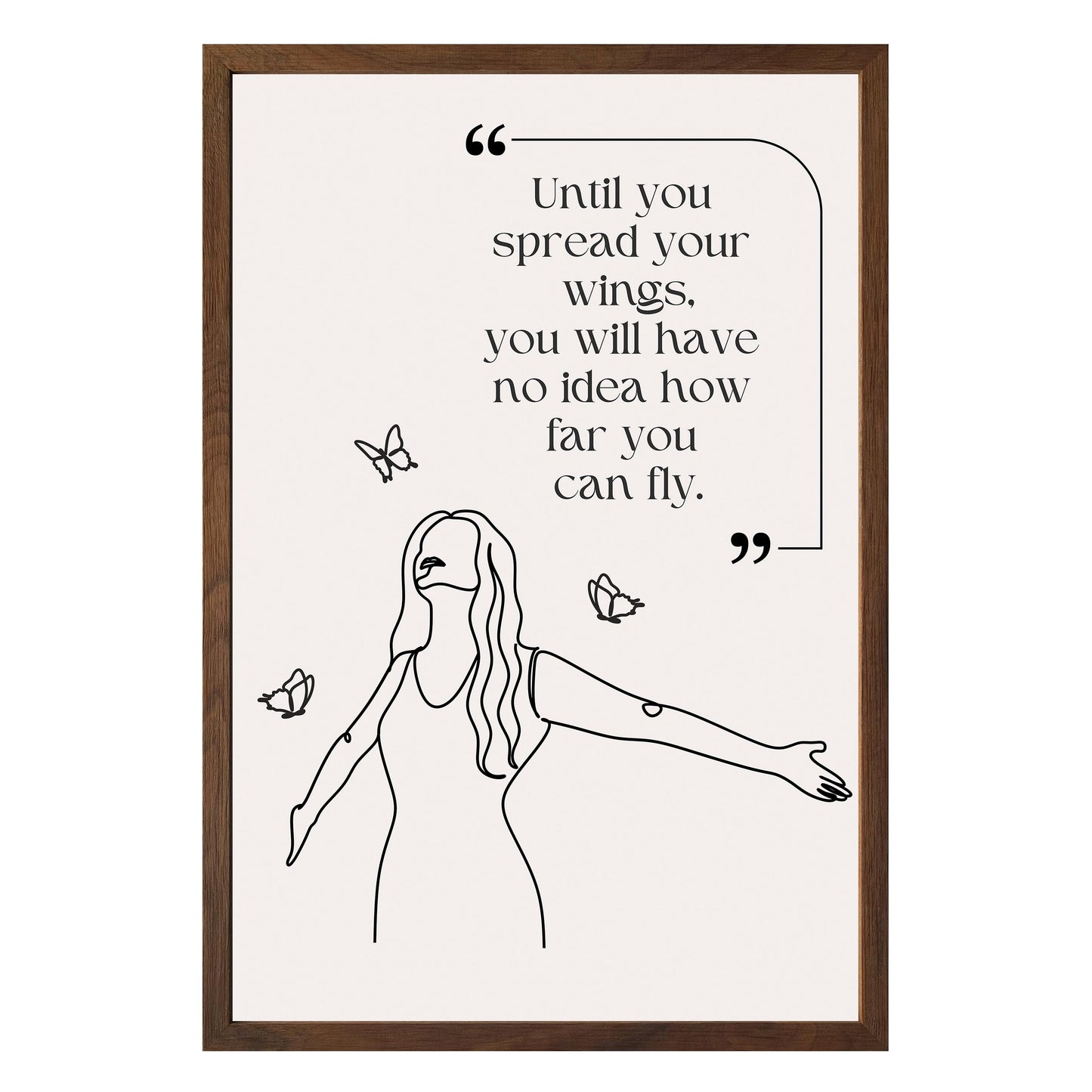 Spread Your Wings Framed Print - Masterpiece Print