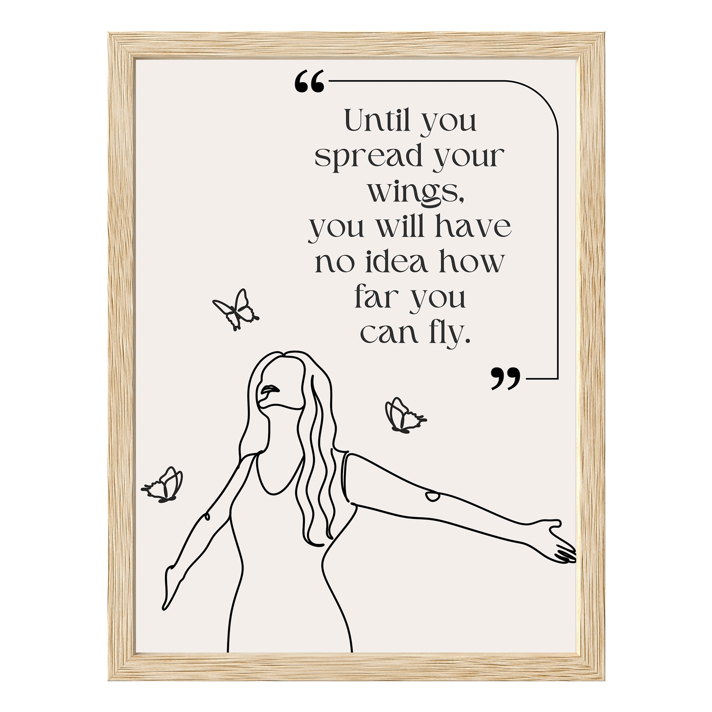 Spread Your Wings Framed Print - Masterpiece Print