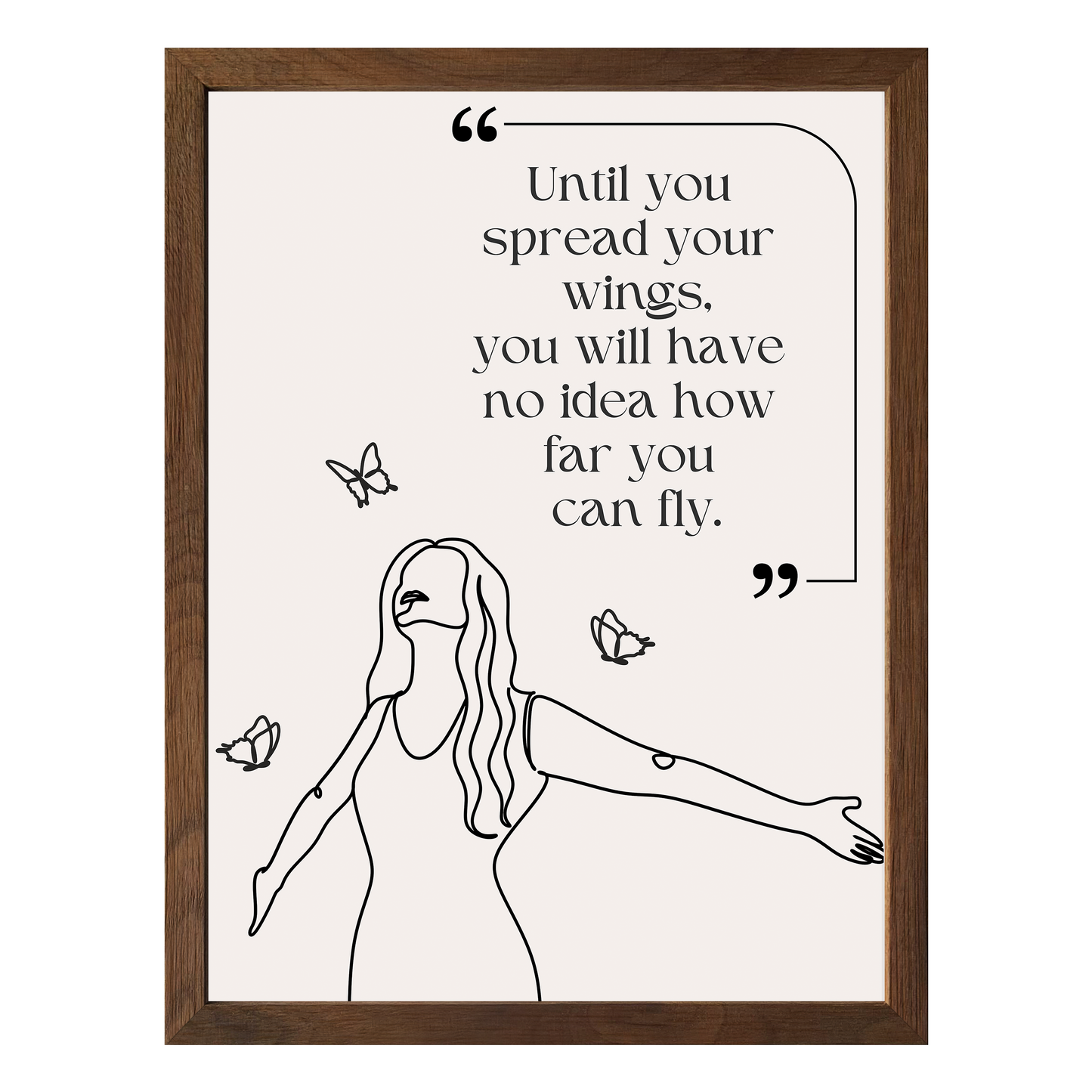 Spread Your Wings Framed Print - Masterpiece Print