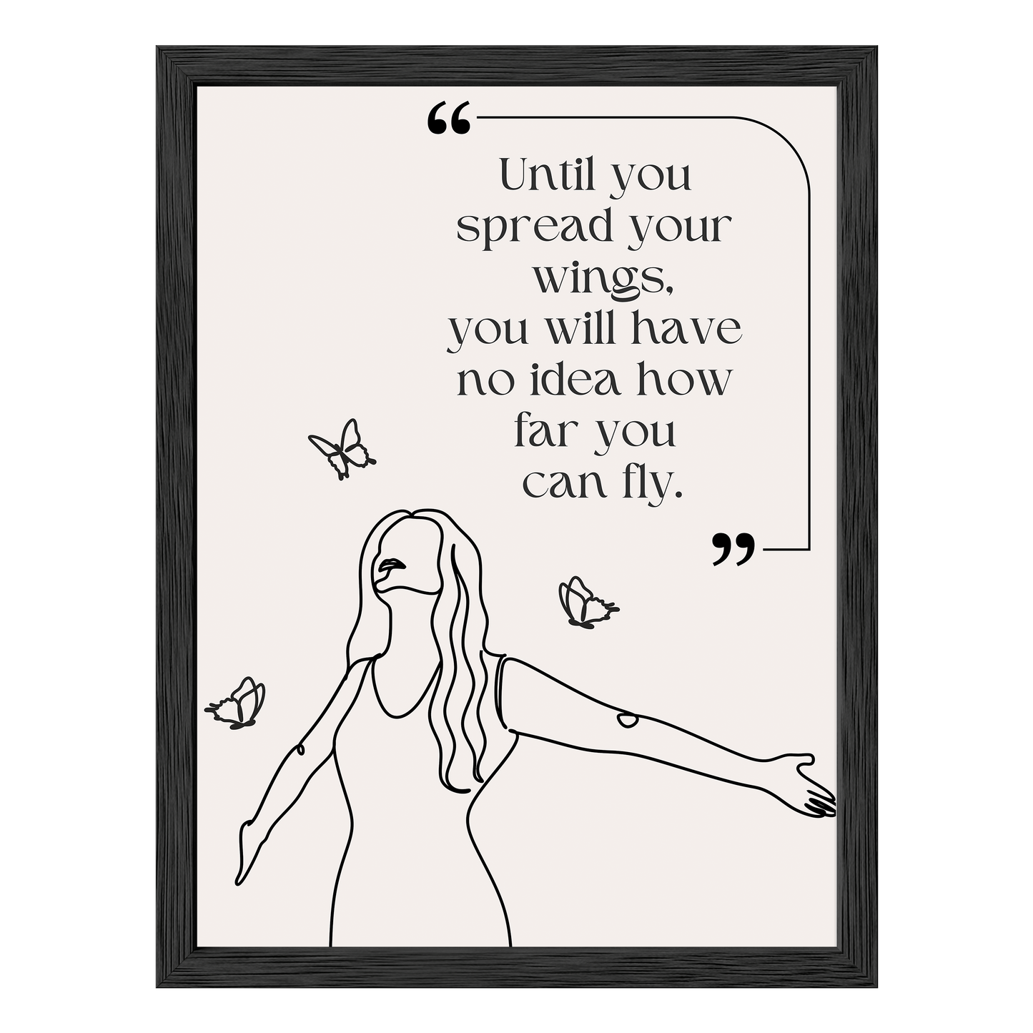 Spread Your Wings Framed Print - Masterpiece Print