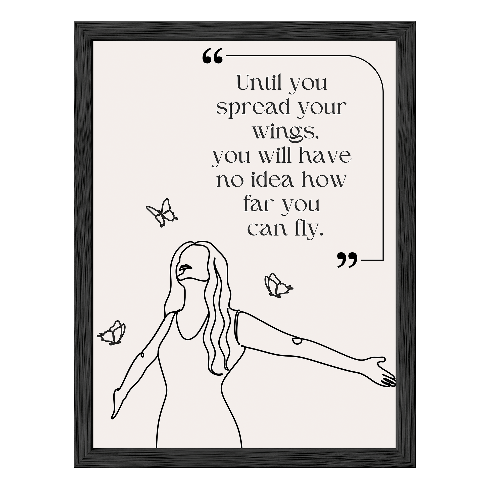 Spread Your Wings Framed Print - Masterpiece Print