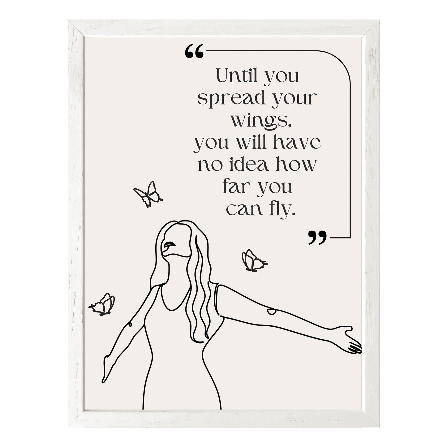 Spread Your Wings Framed Print - Masterpiece Print
