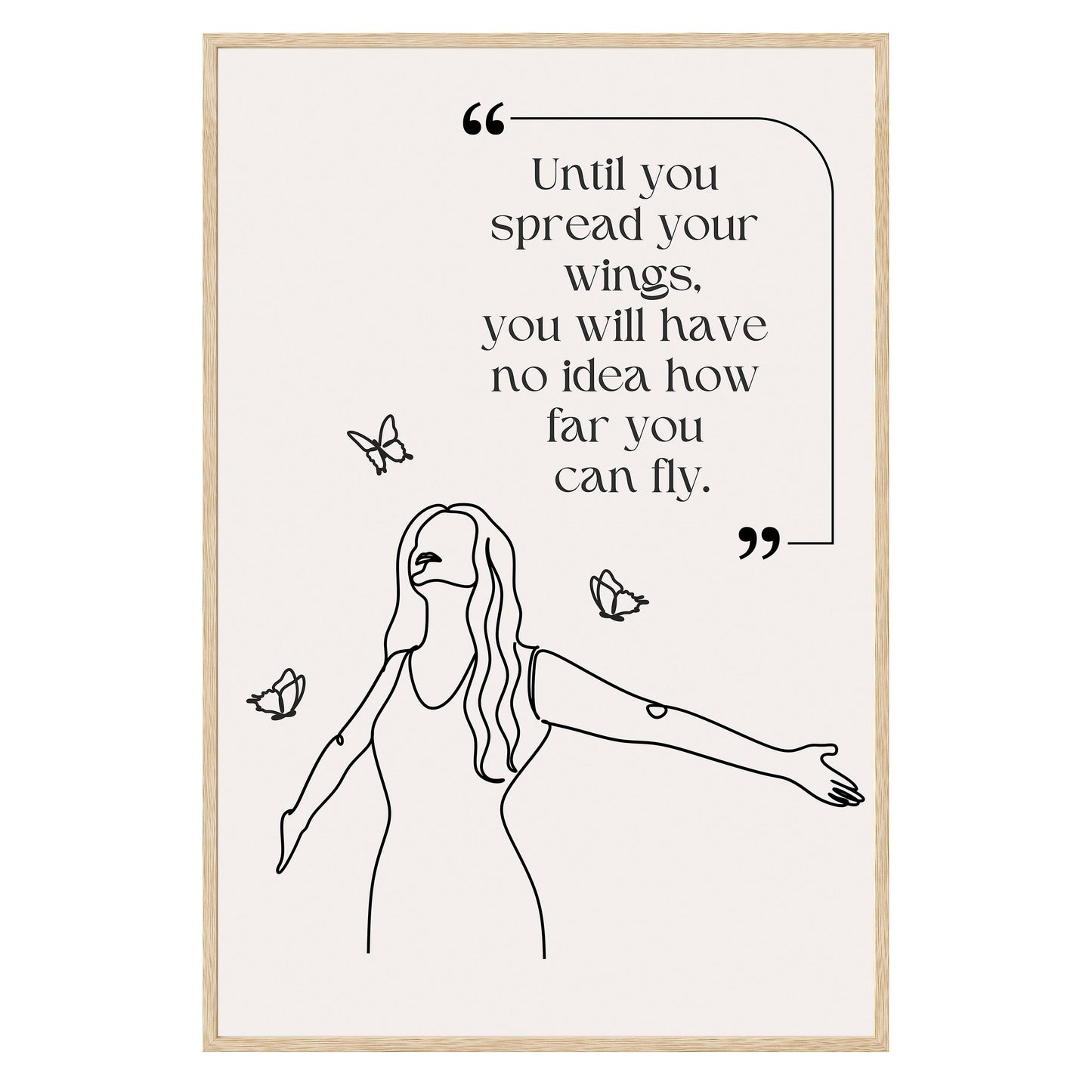 Spread Your Wings Framed Print - Masterpiece Print