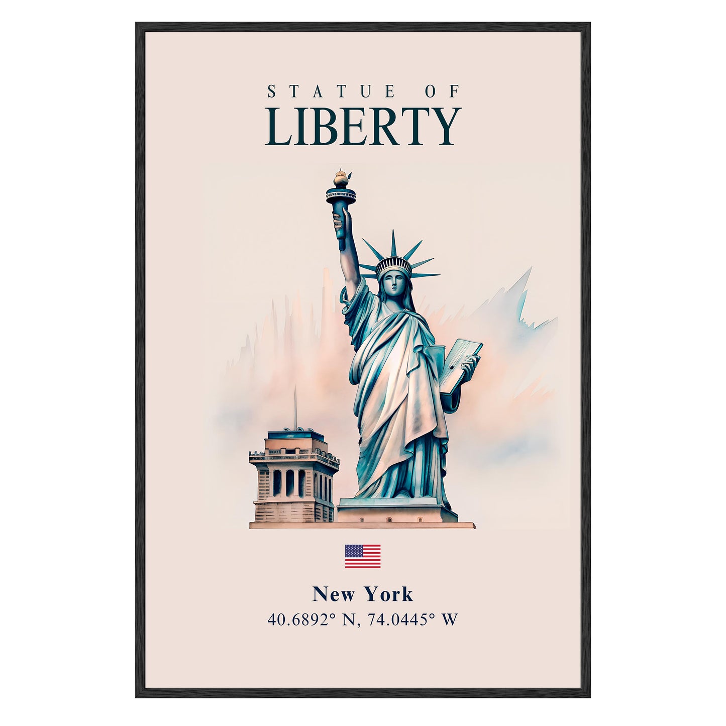 Statue of Liberty Framed Print - Masterpiece Print