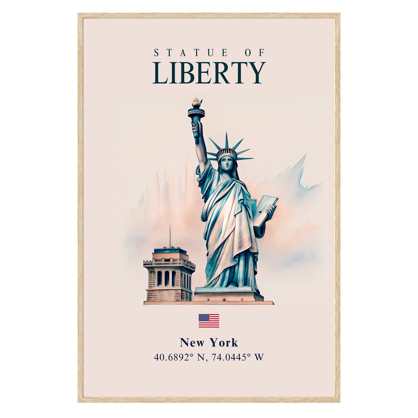 Statue of Liberty Framed Print - Masterpiece Print