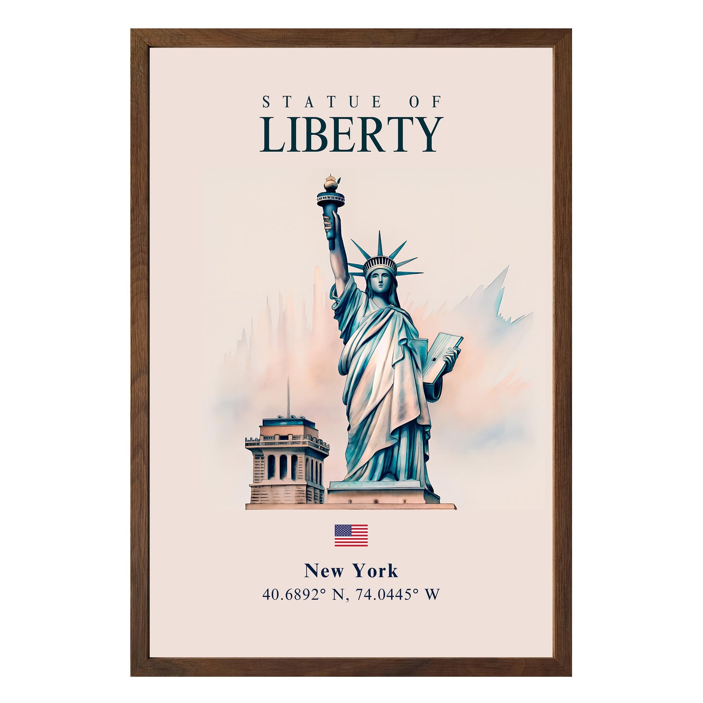 Statue of Liberty Framed Print - Masterpiece Print