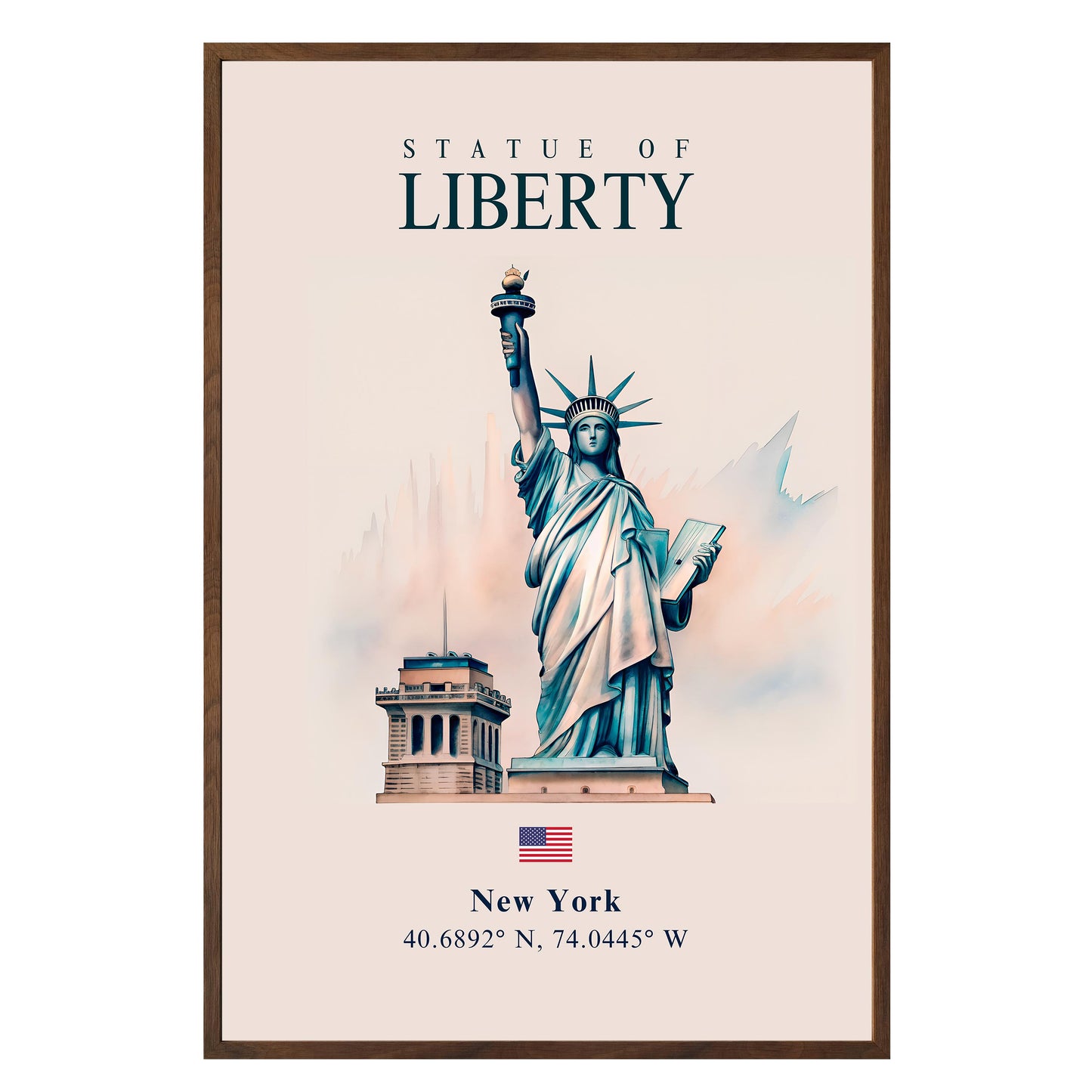 Statue of Liberty Framed Print - Masterpiece Print