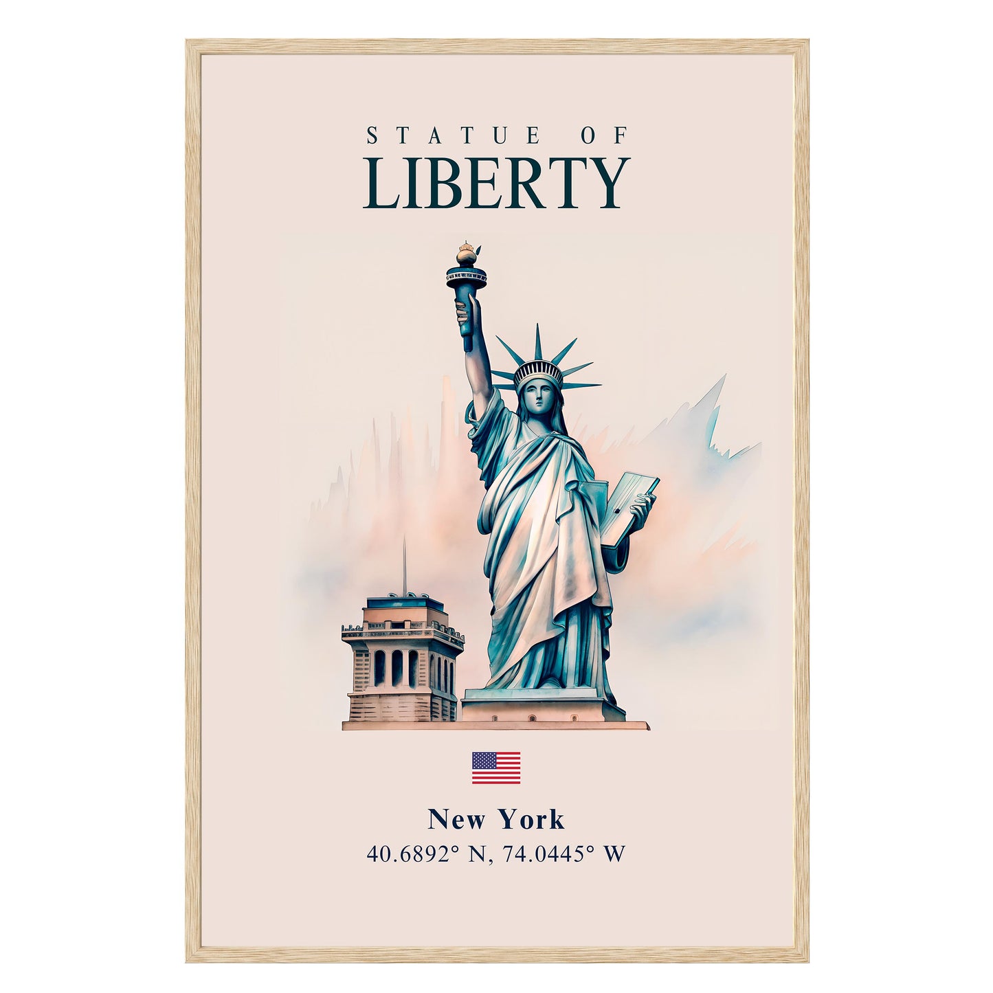Statue of Liberty Framed Print - Masterpiece Print