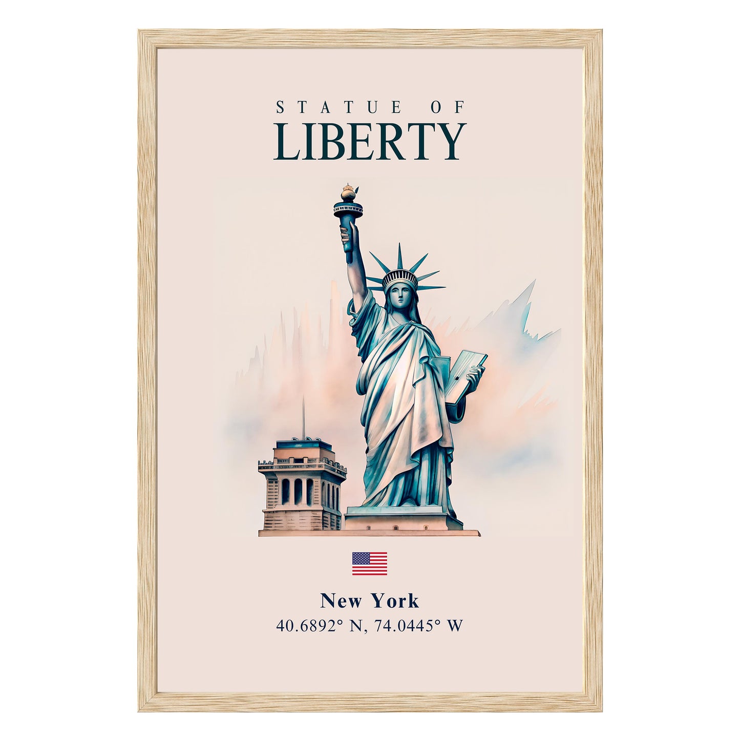 Statue of Liberty Framed Print - Masterpiece Print