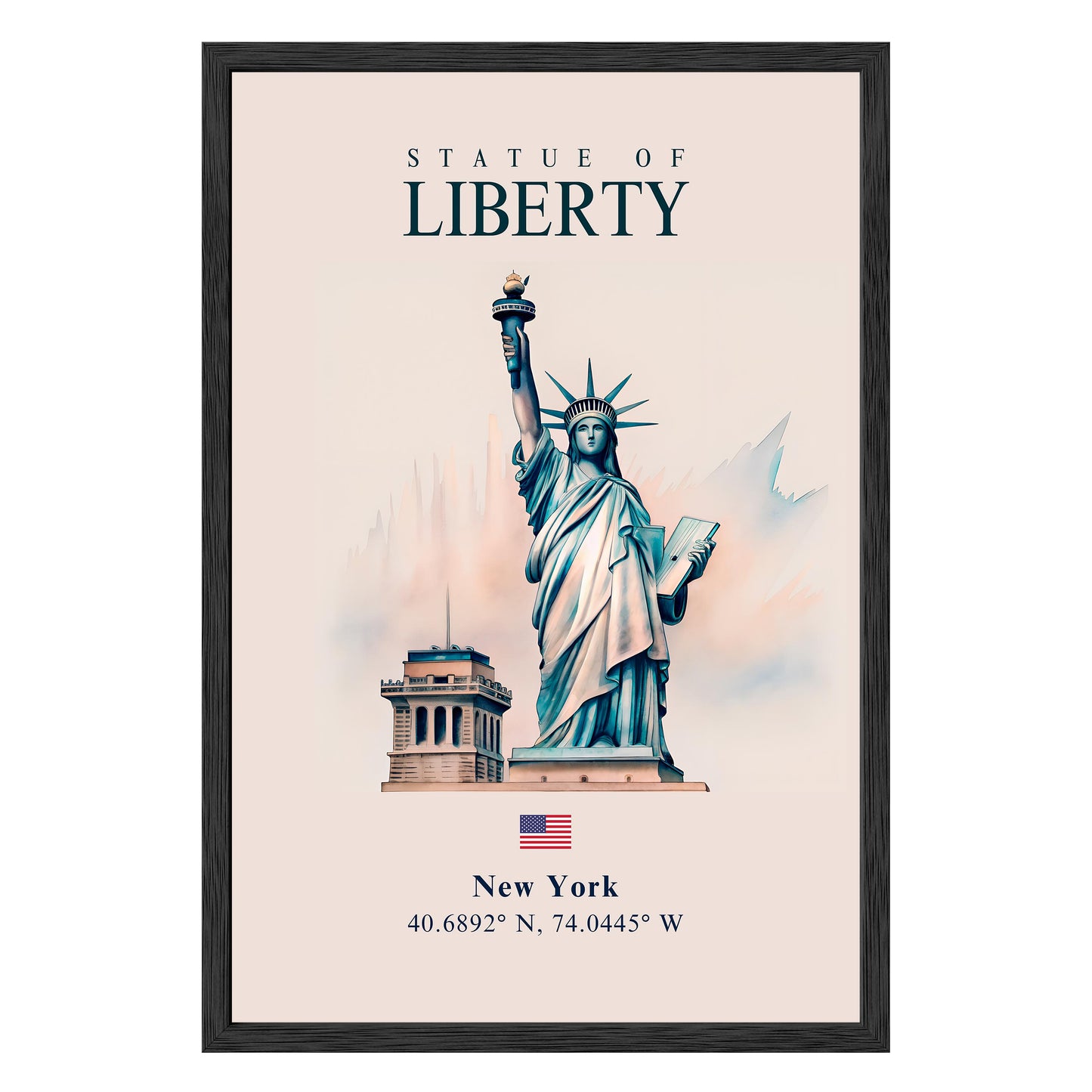 Statue of Liberty Framed Print - Masterpiece Print