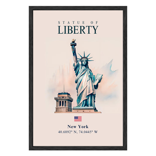 Statue of Liberty Framed Print - Masterpiece Print