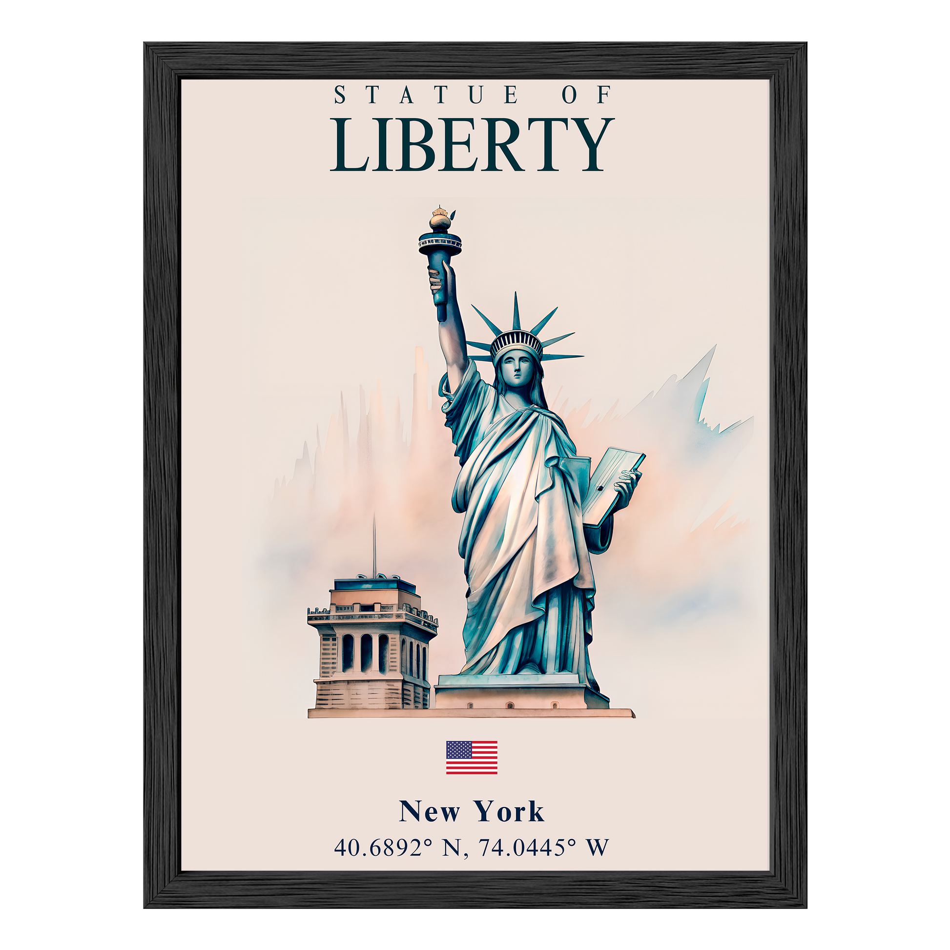 Statue of Liberty Framed Print - Masterpiece Print