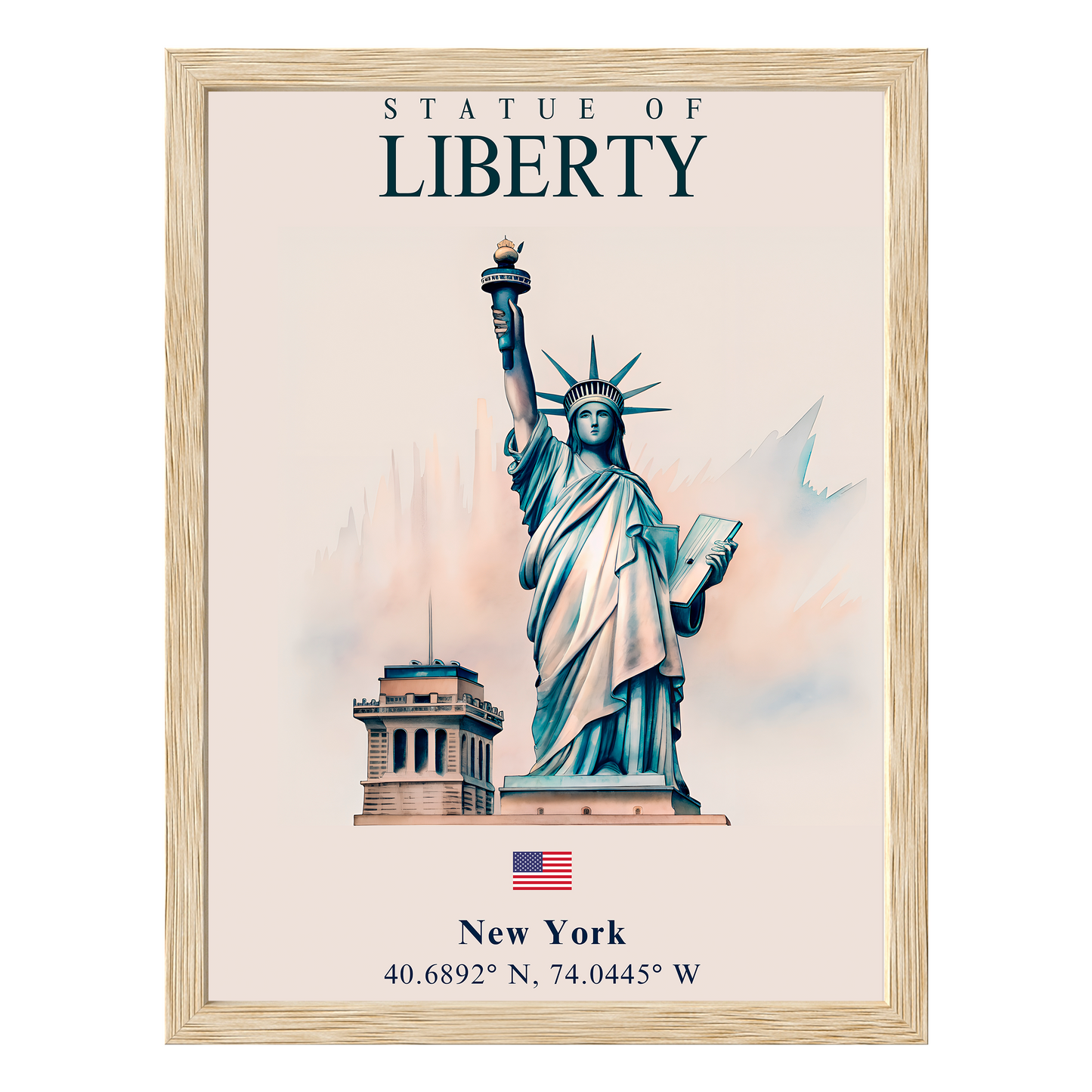 Statue of Liberty Framed Print - Masterpiece Print