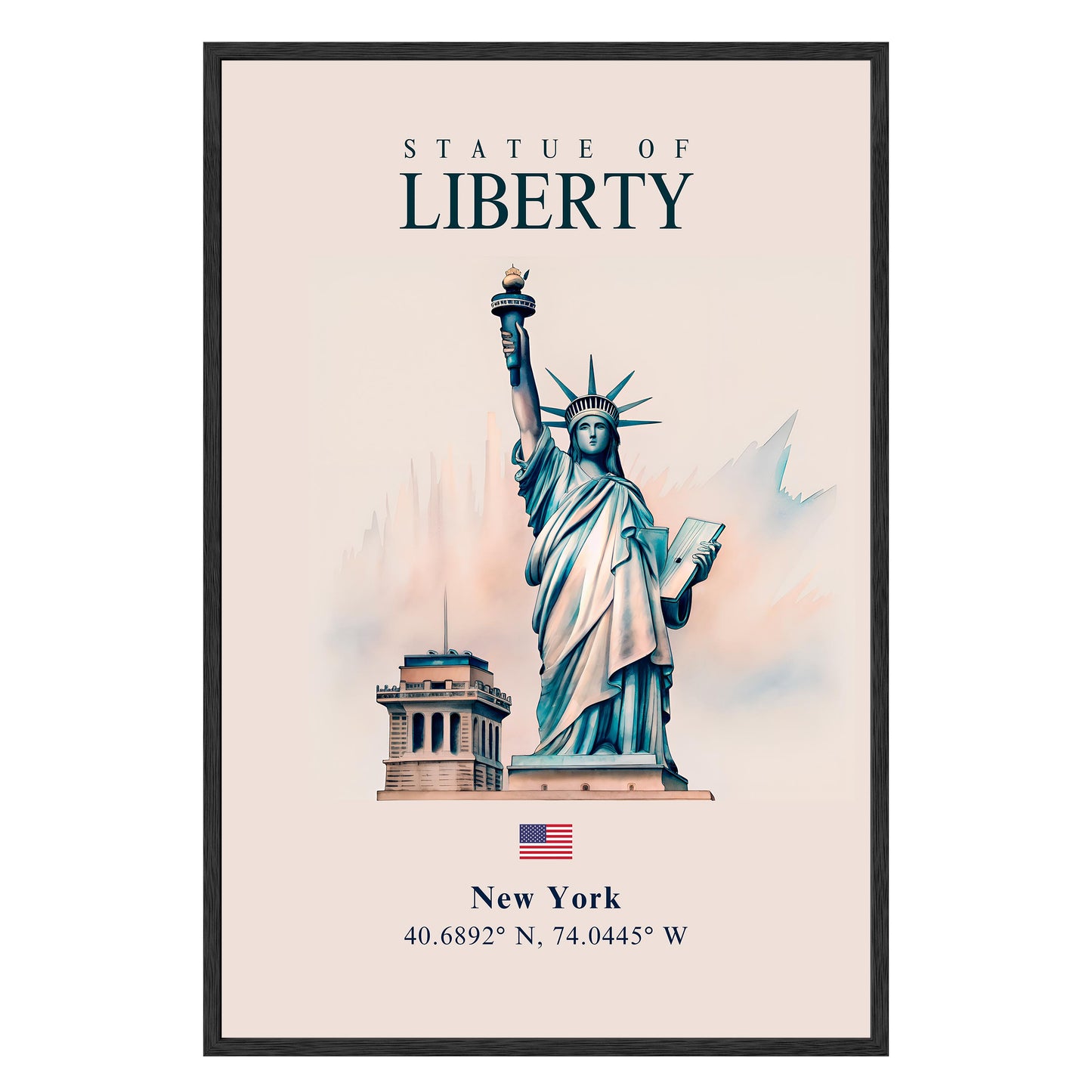 Statue of Liberty Framed Print - Masterpiece Print