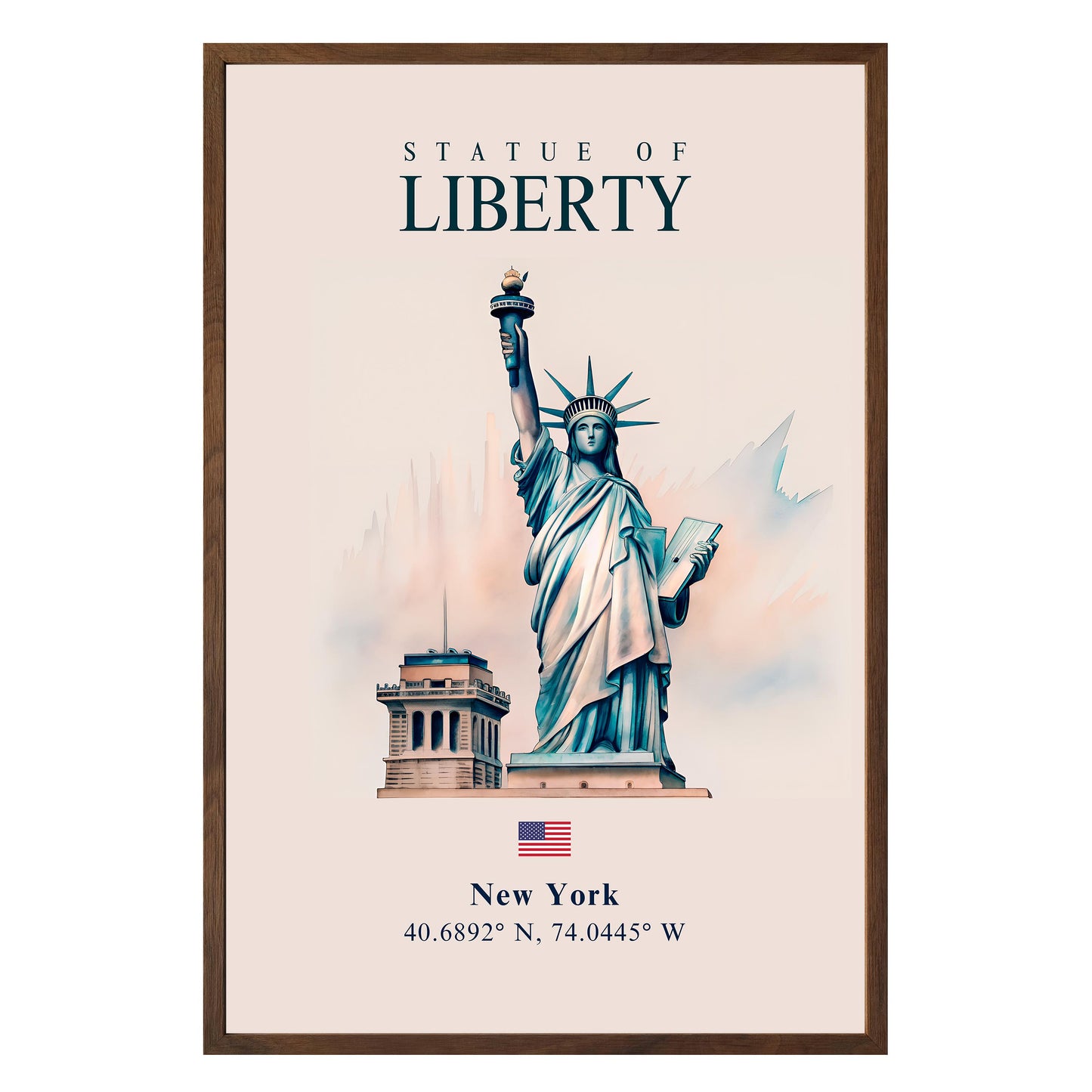 Statue of Liberty Framed Print - Masterpiece Print
