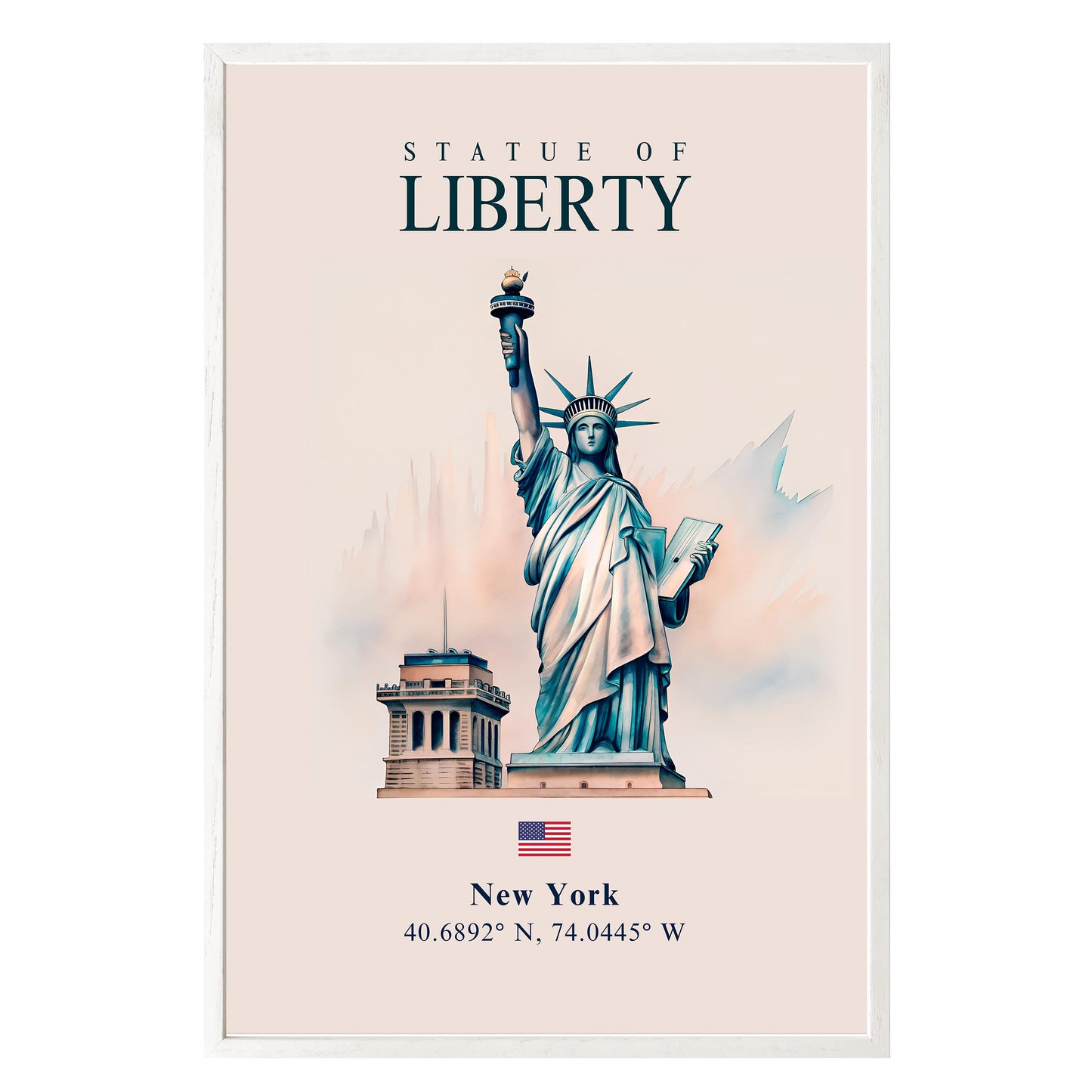 Statue of Liberty Framed Print - Masterpiece Print