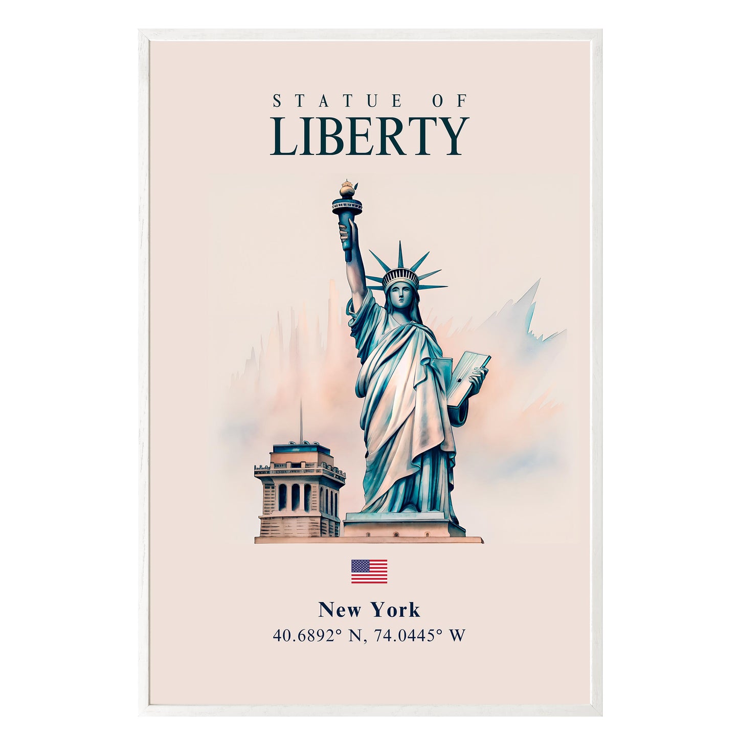 Statue of Liberty Framed Print - Masterpiece Print