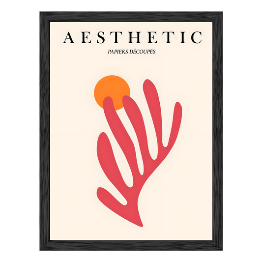 Sunset Branch Framed Print - Masterpiece Print