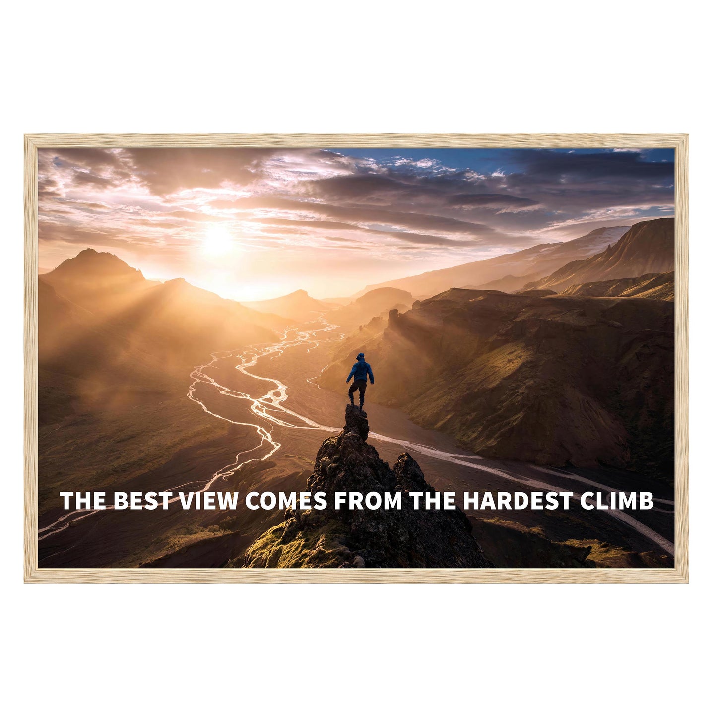 The Best View Framed Print - Masterpiece Print