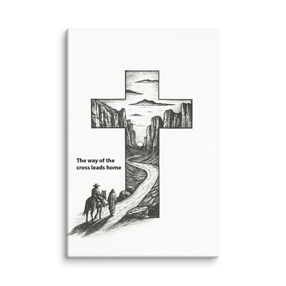 The Way of the Cross Extra Large Canvas 40″×60″ - Masterpiece Print