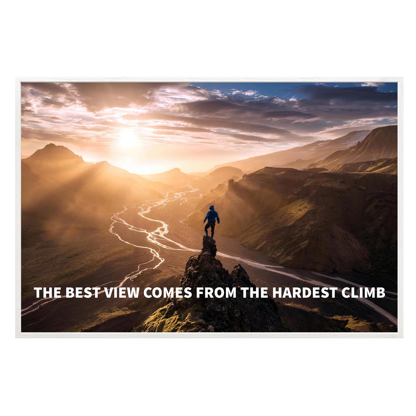 The Best View Framed Print