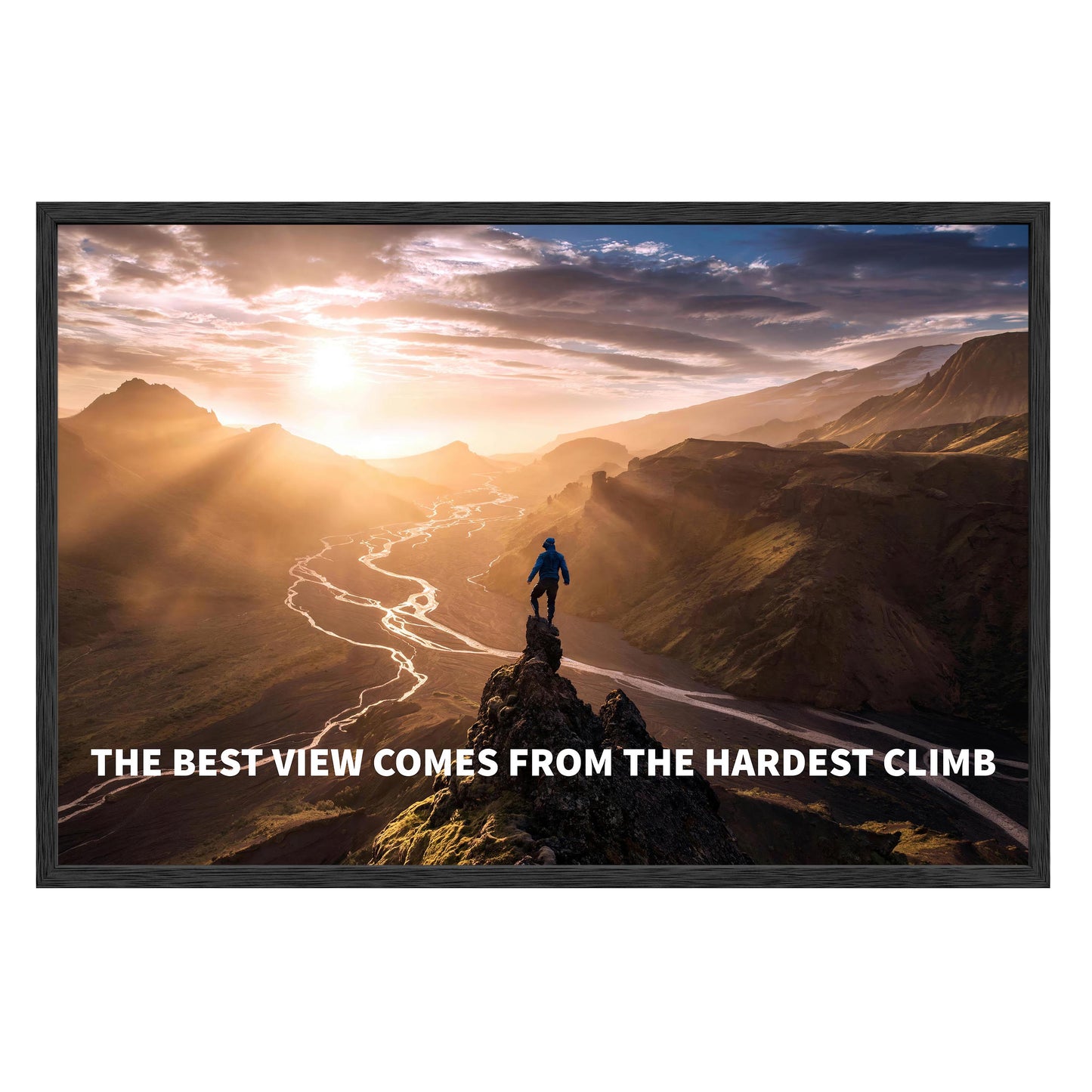 The Best View Framed Print