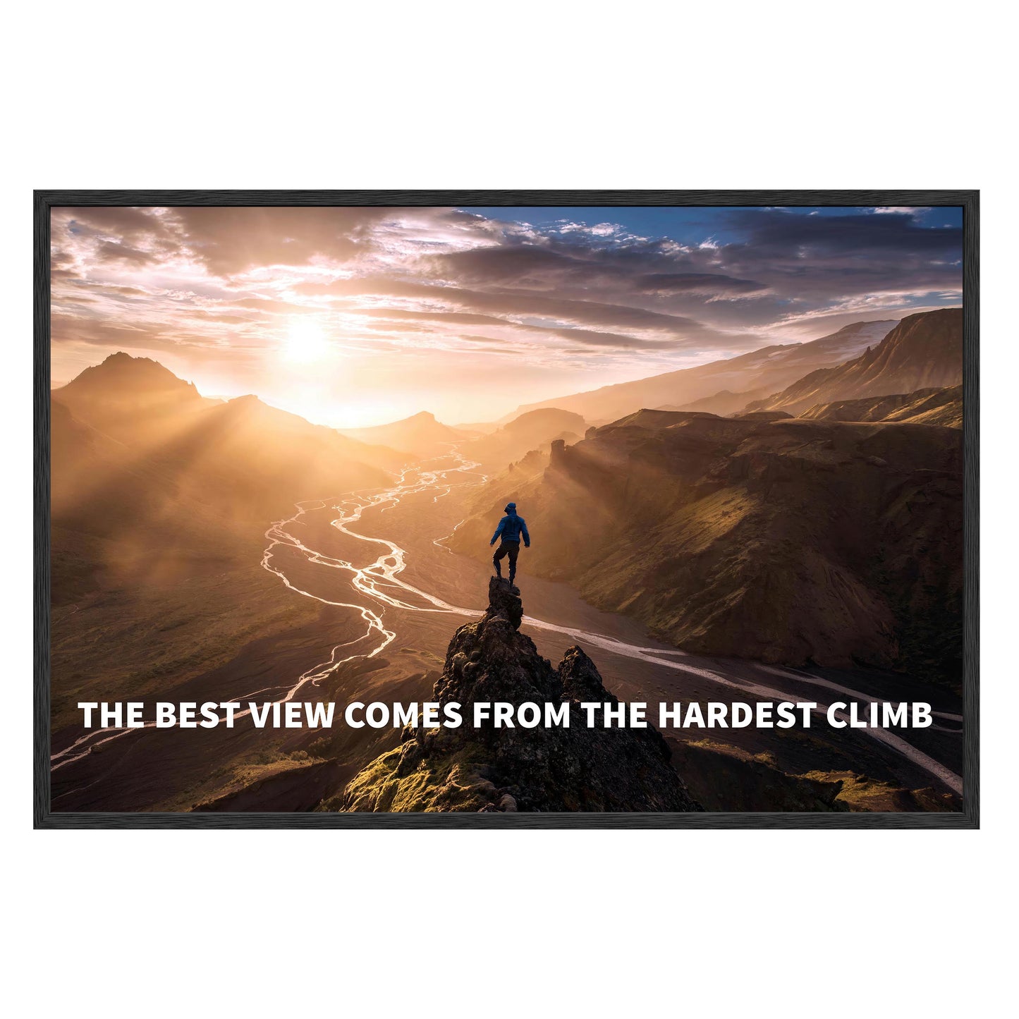 The Best View Framed Print