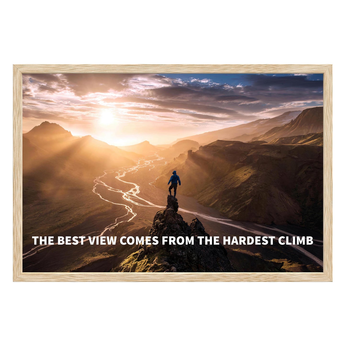 The Best View Framed Print