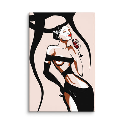 Velvet Seduction Extra Large Canvas 40″×60″ - Masterpiece Print