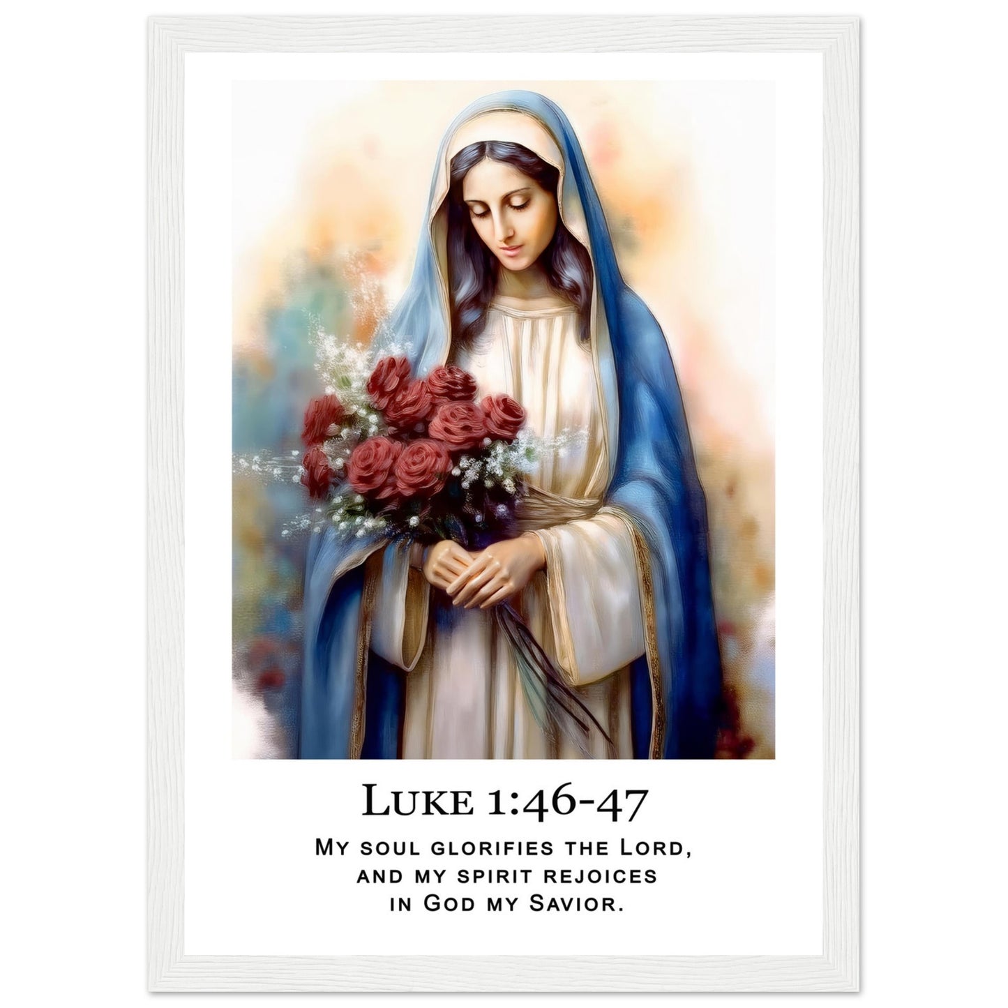 Mary’s Grace Framed Print - Masterpiece Print